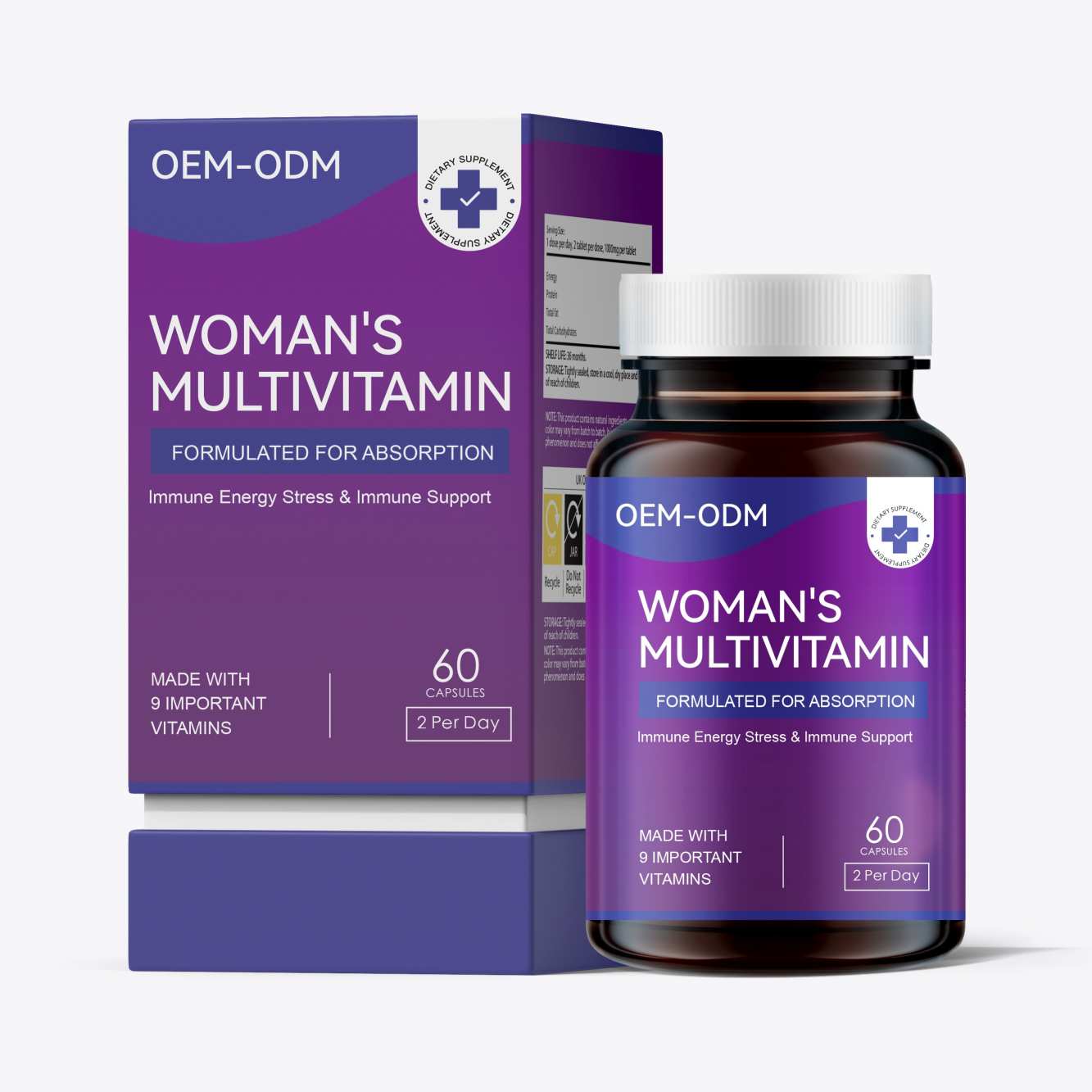 Women's Multivitamin Tablet OEM Services